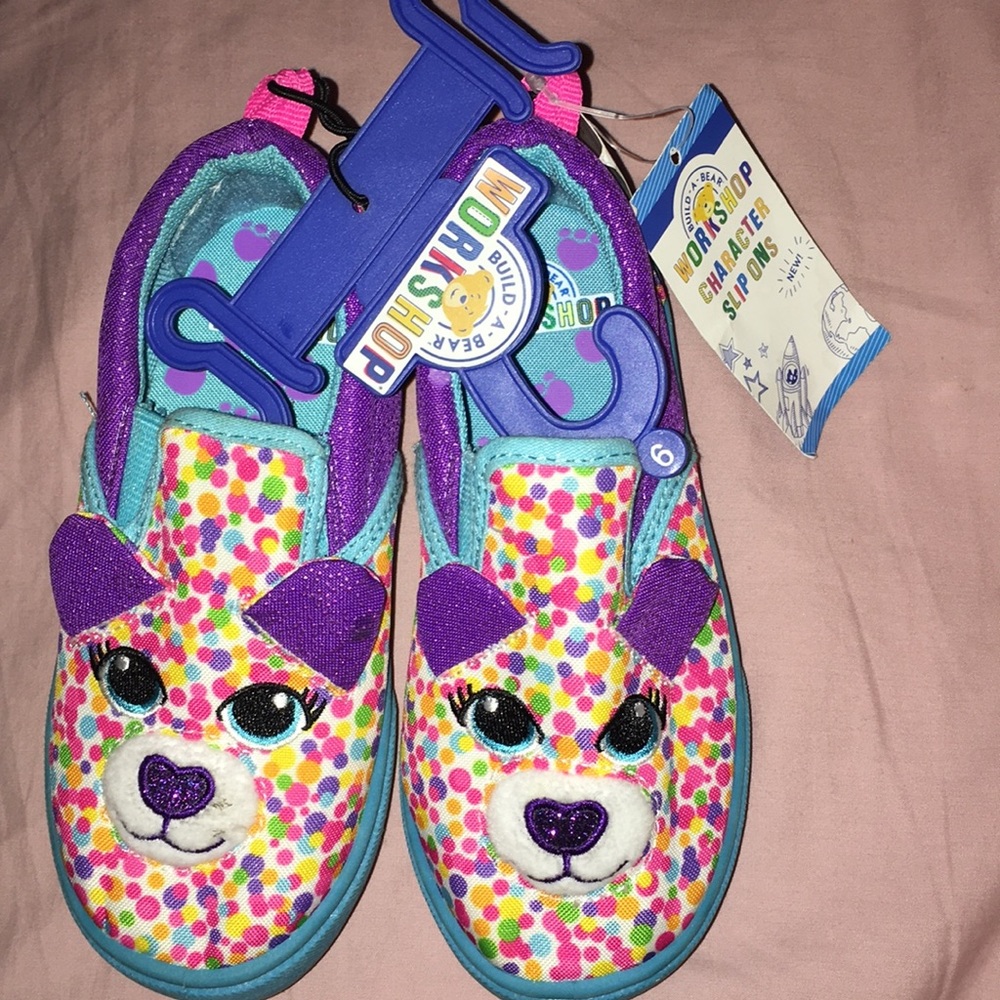 Rainbow Confetti Girls Shoe